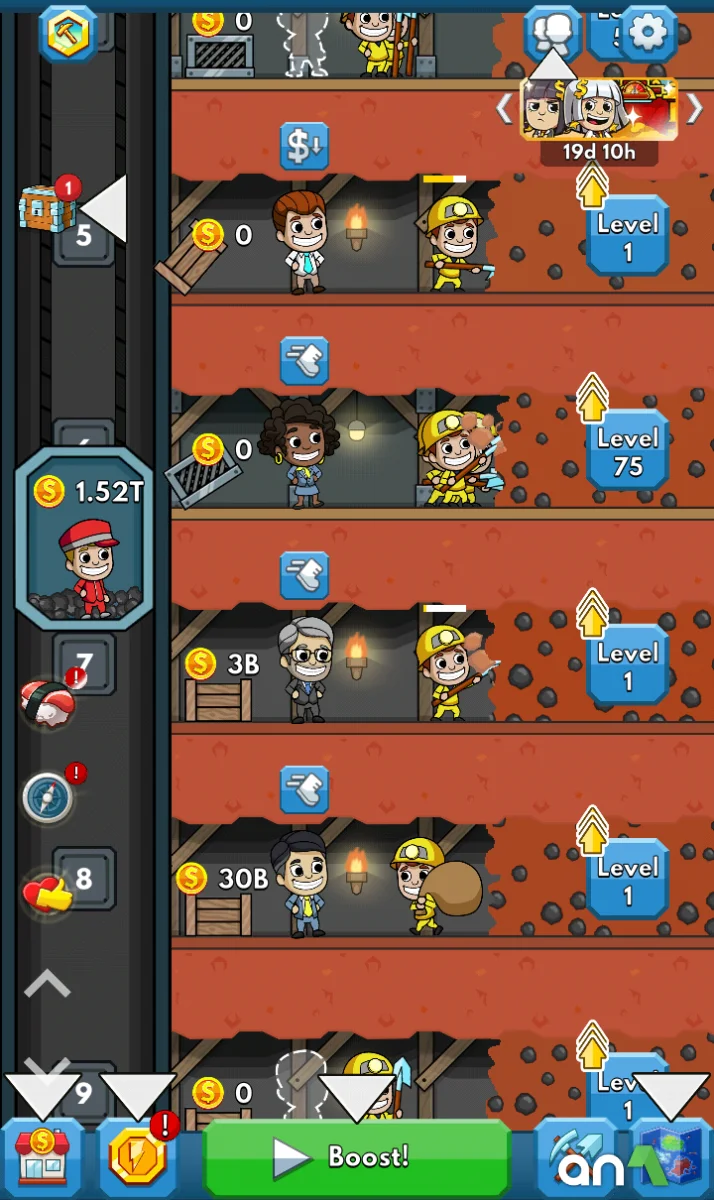 Idle Miner Tycoon screenshot 3
