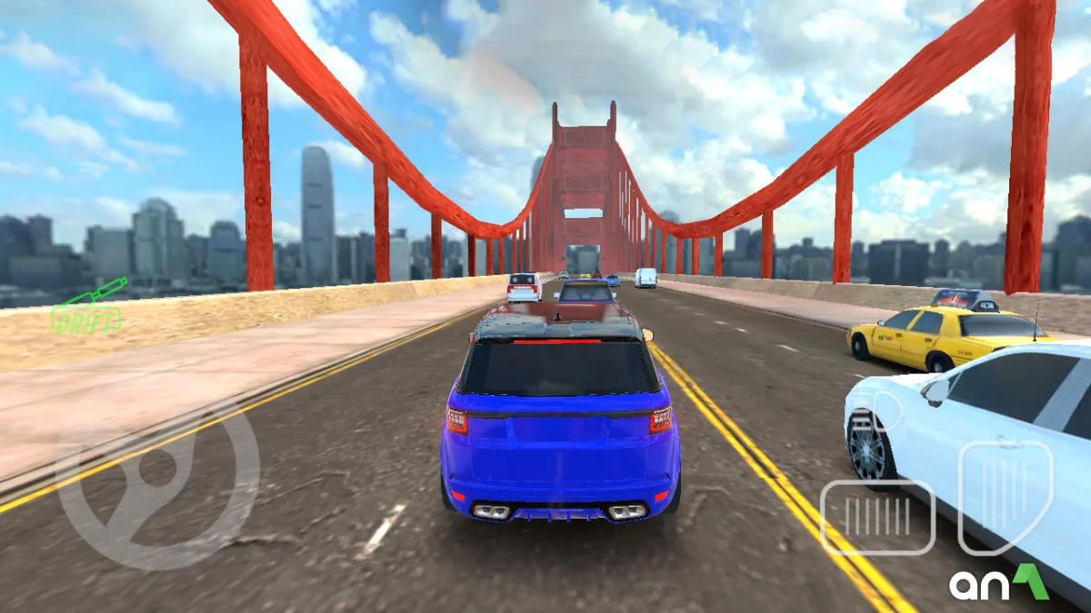 Racing in Car 2021 screenshot 1