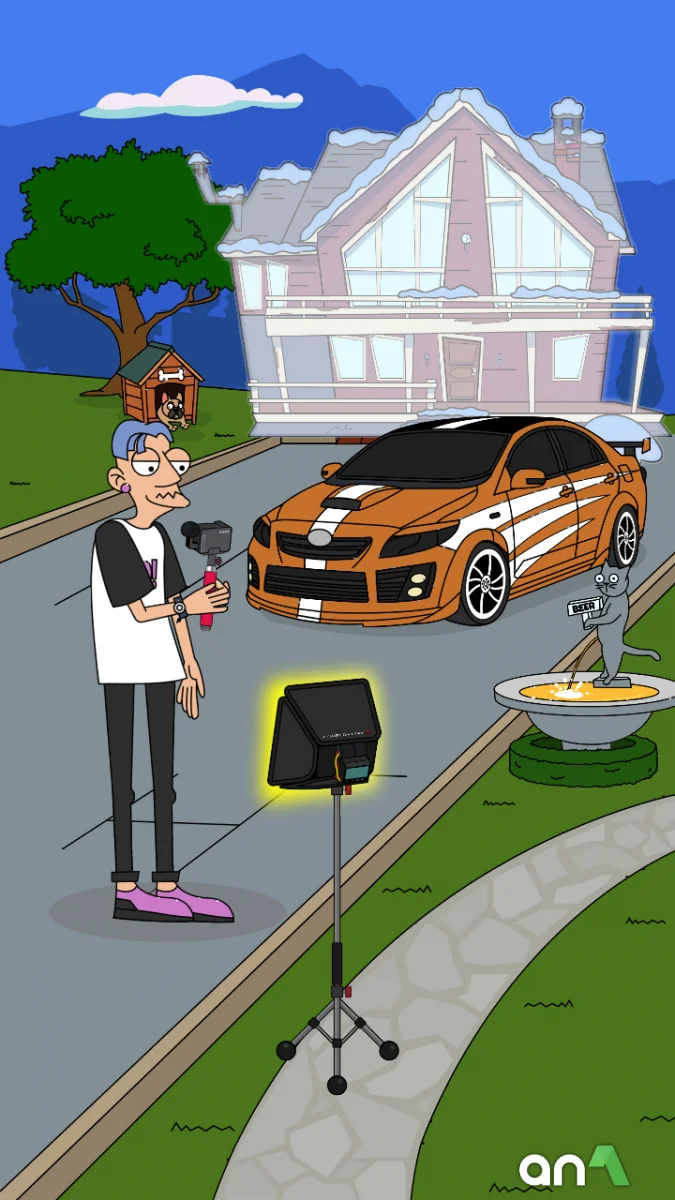 Lamar - Idle Vlogger screenshot 4