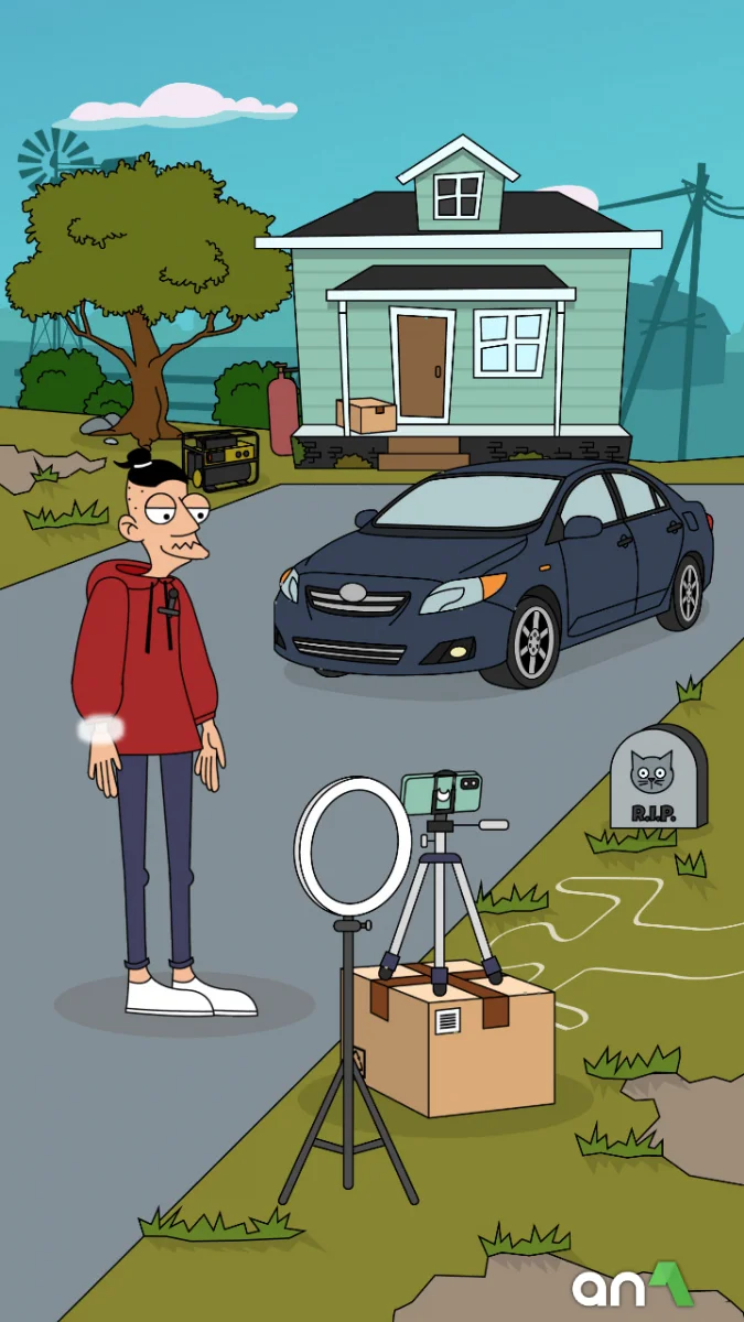 Lamar - Idle Vlogger screenshot 3