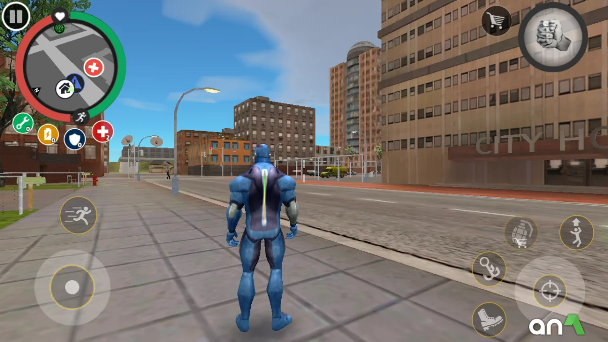 Rope Hero: Vice Town screenshot 1