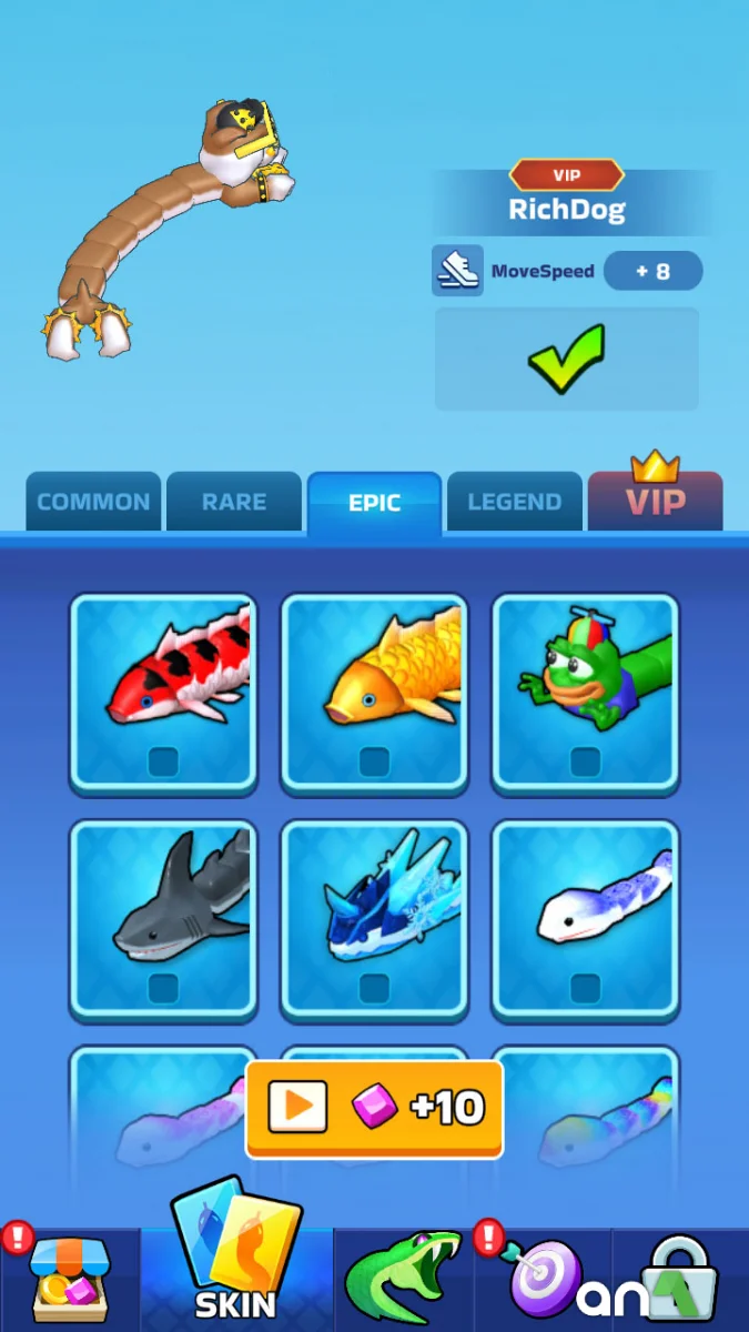 Snake Clash screenshot 4