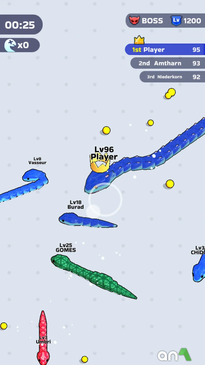 Snake Clash screenshot 2