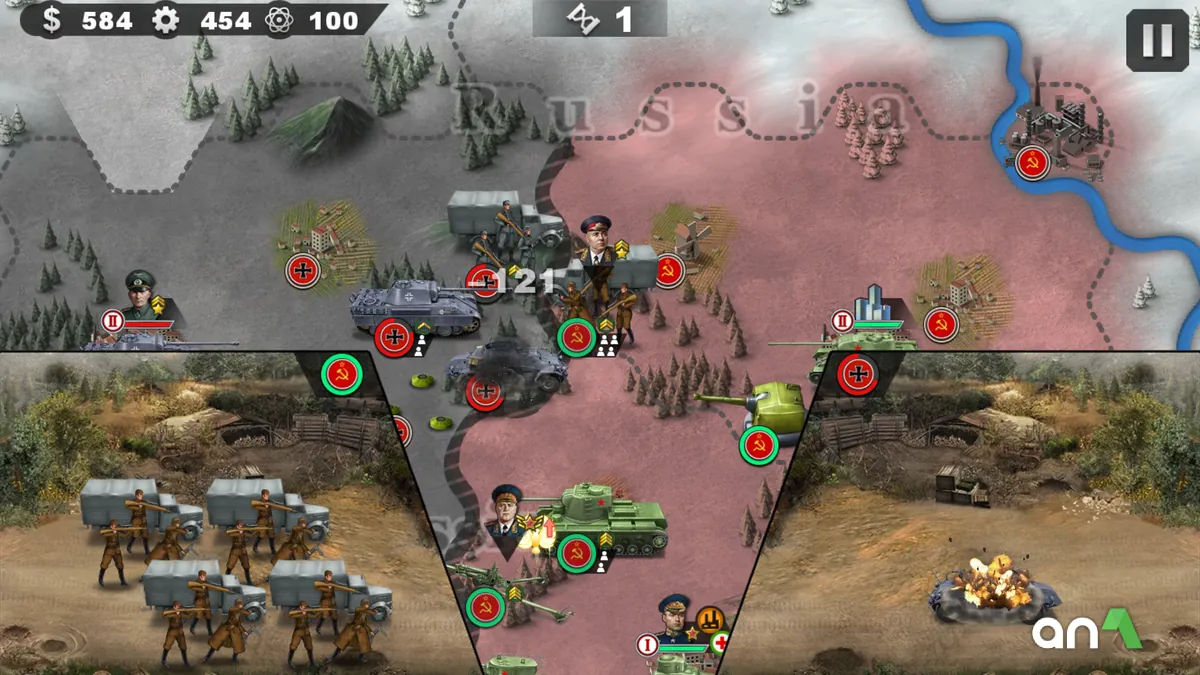 World Conqueror 4 gameplay screenshot 2