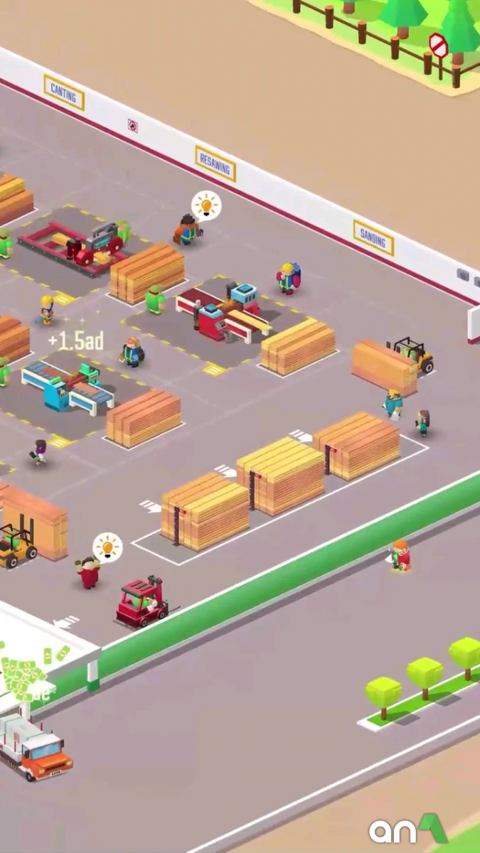 Idle Lumber Empire - Screenshot 1