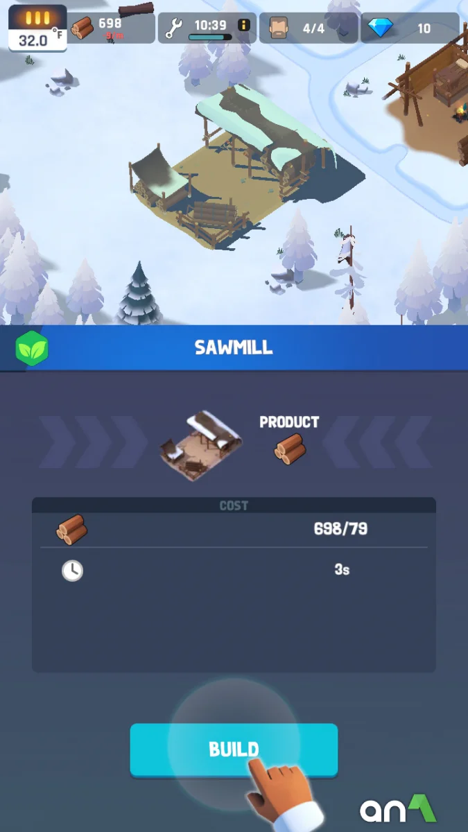 Frozen City gameplay screenshot 2