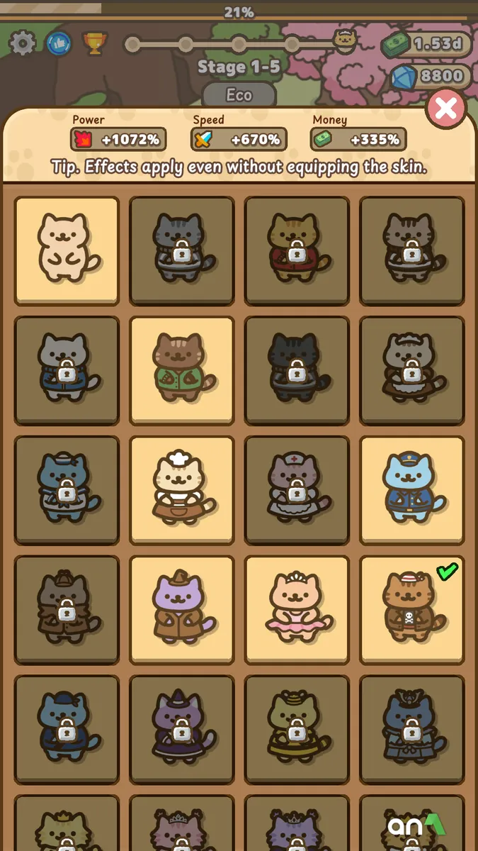 Idle Cat Gunner screenshot 6