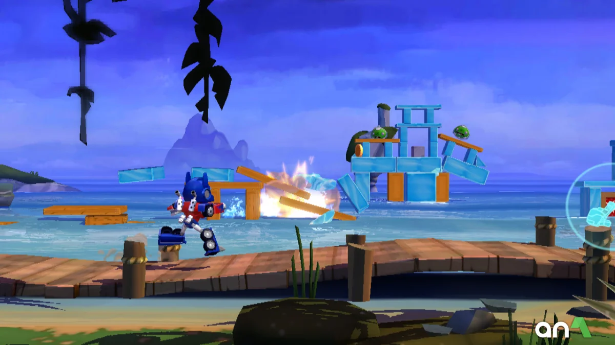 Angry Birds Transformers gameplay screenshot 3