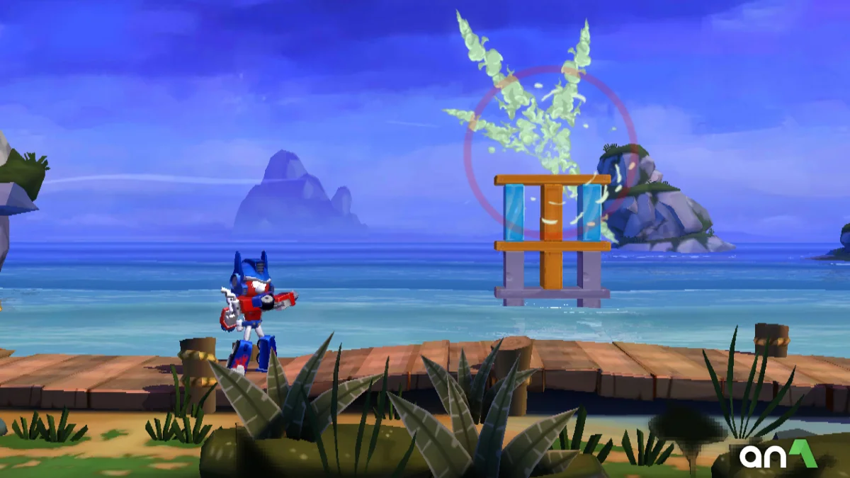 Angry Birds Transformers gameplay screenshot 2
