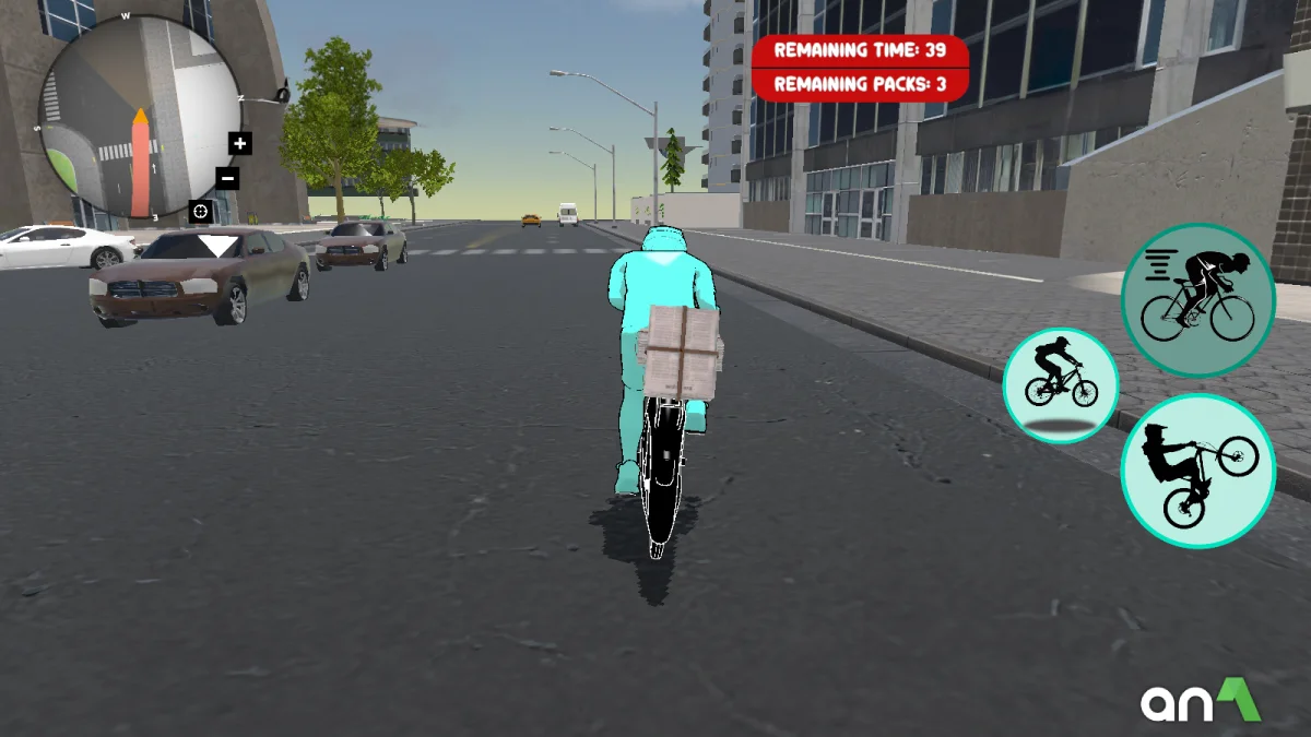 Bicycle Extreme Rider 3D screenshot 1