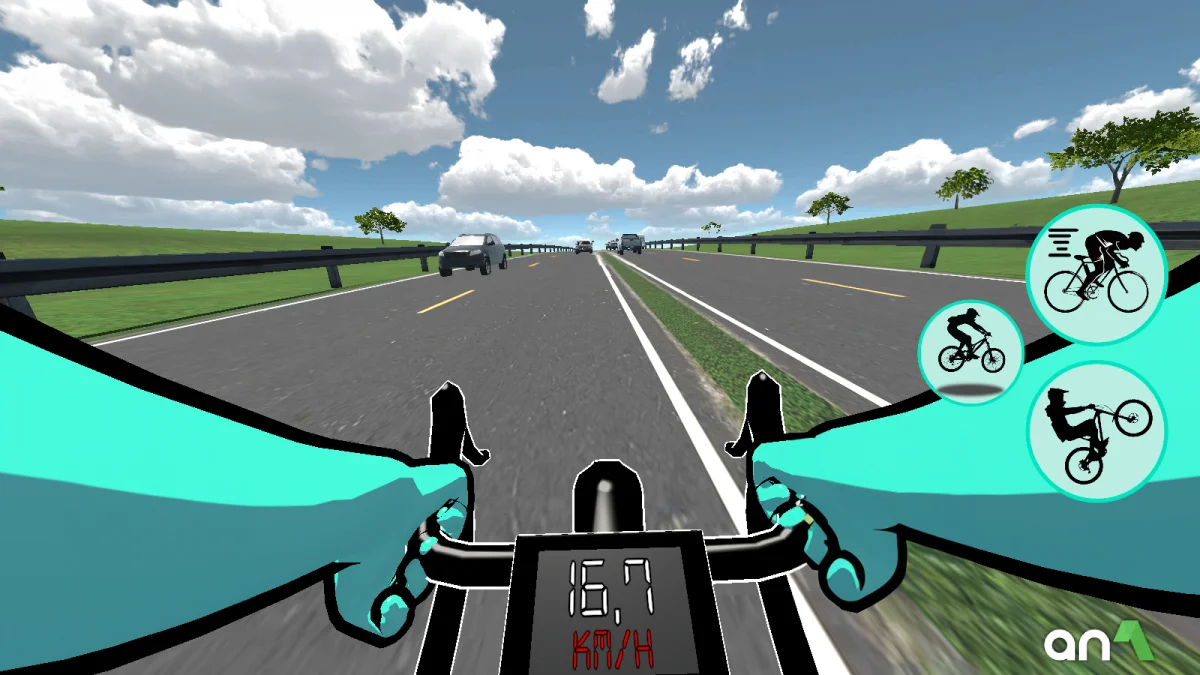 Bicycle Extreme Rider 3D screenshot 2