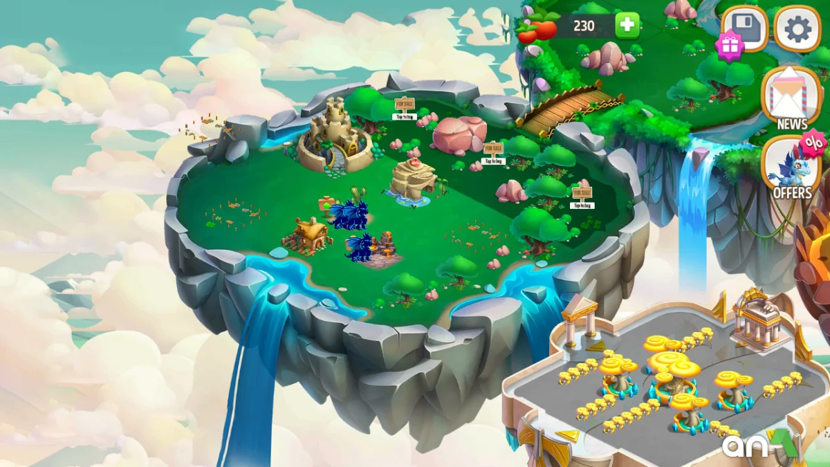 Dragon City gameplay screenshot 1