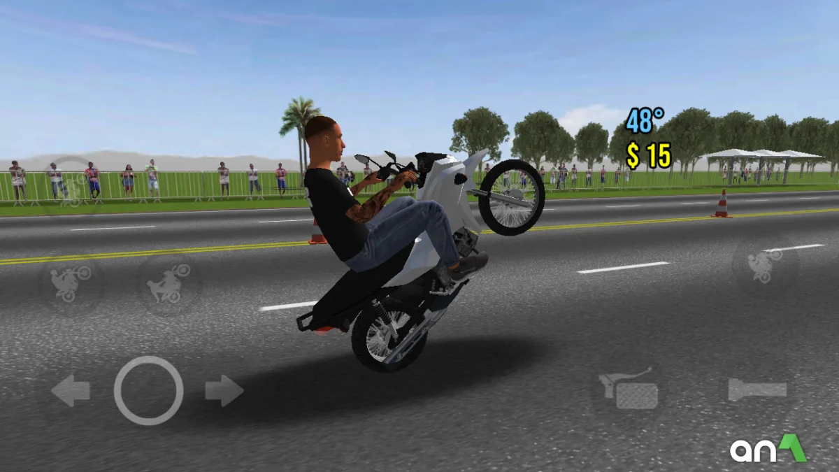 Moto Wheelie 3D screenshot 1