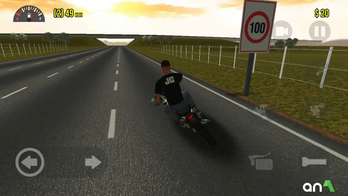 Moto Wheelie 3D screenshot 2
