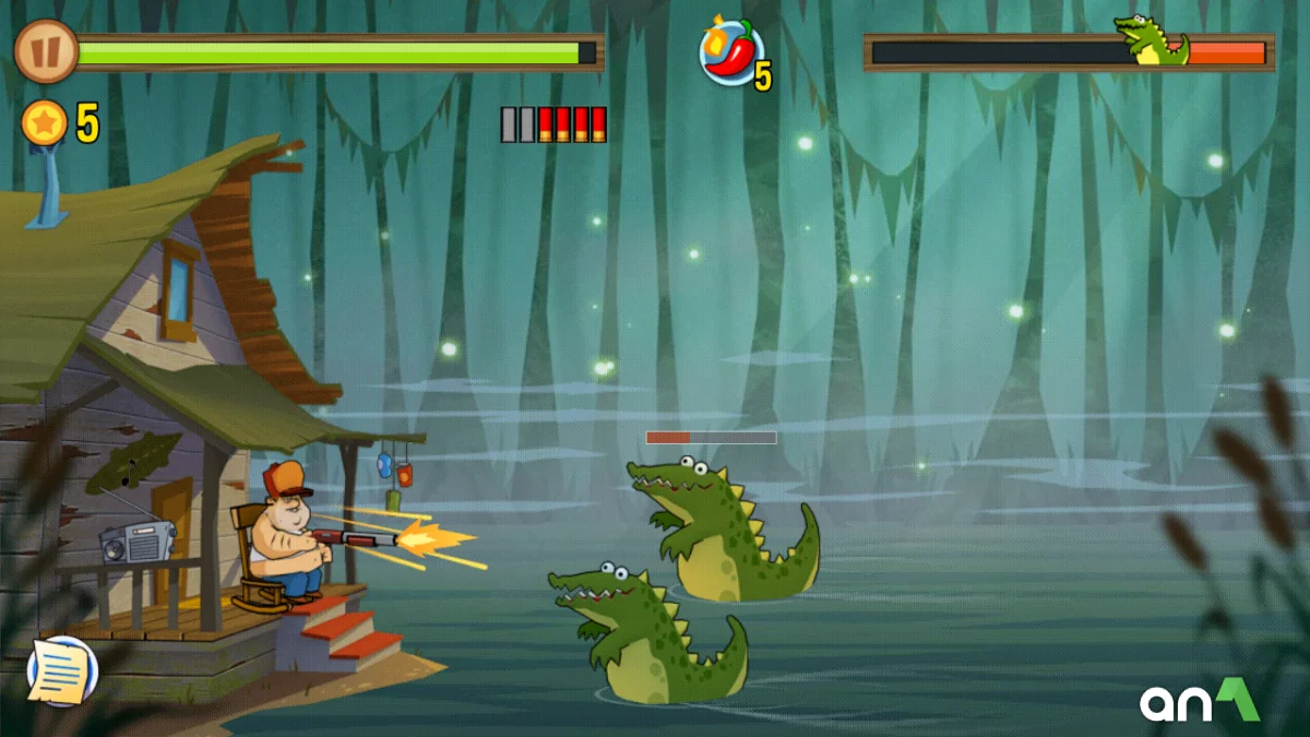 Swamp Attack screenshot 2
