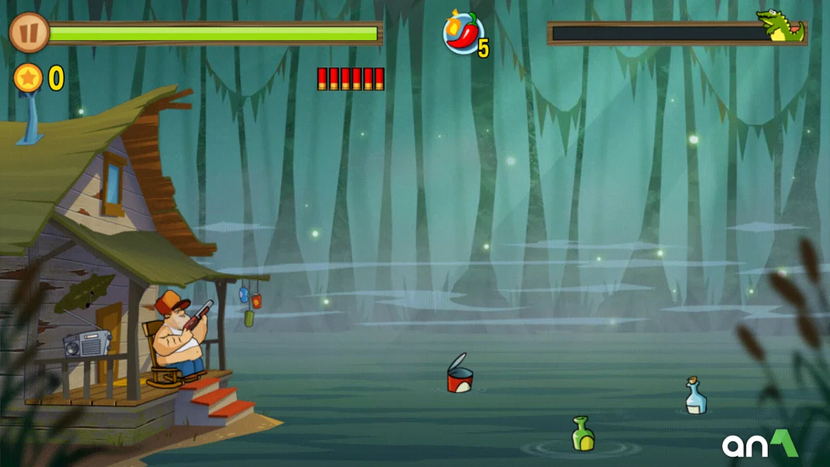 Swamp Attack screenshot 1