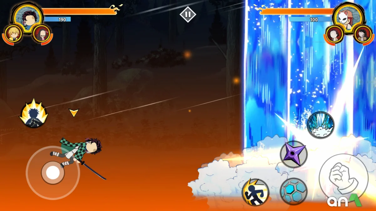 Stick Demon Shadow Fight screenshot 2