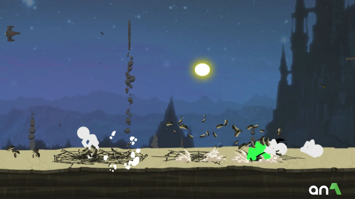Stickman The Flash gameplay preview 4