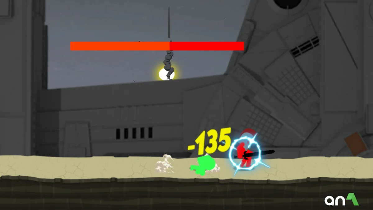 Stickman The Flash gameplay preview 2