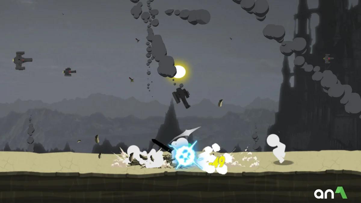 Stickman The Flash gameplay preview 3