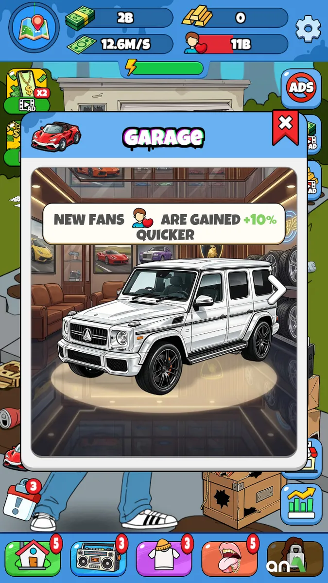 Rap, Star: Idle Clicker screenshot 7