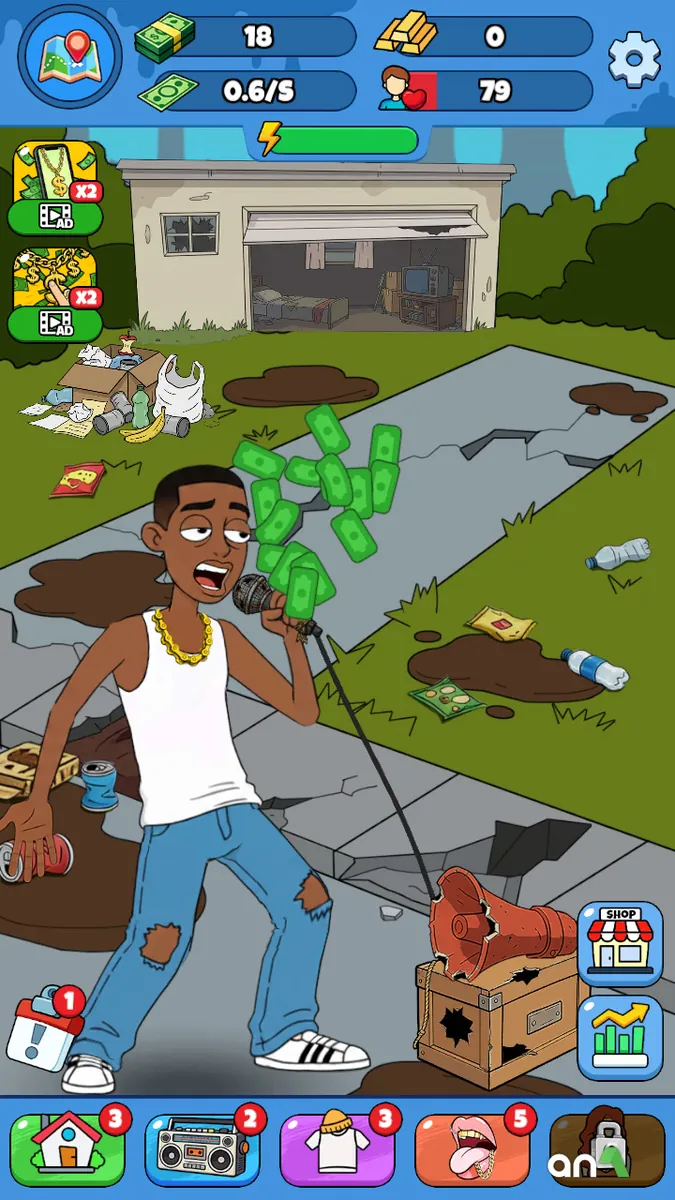 Rap Star: Idle Clicker screenshot 4