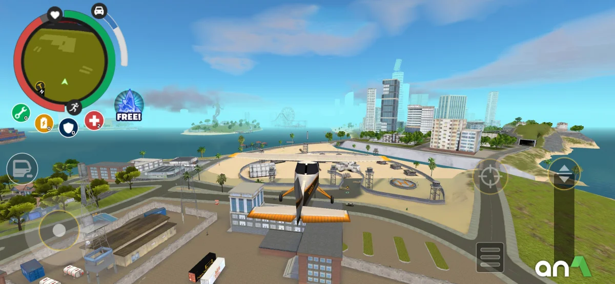Screenshot 2 Rope Hero: Mafia City Wars