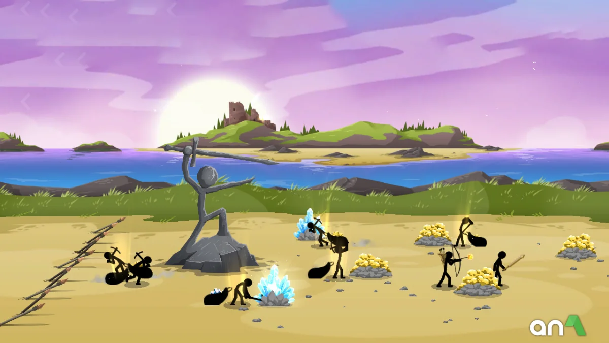 Stick War: Saga gameplay screenshot 1