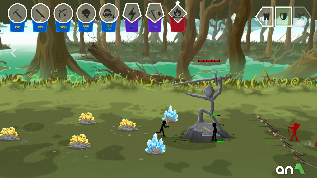 Stick War: Saga gameplay screenshot 3