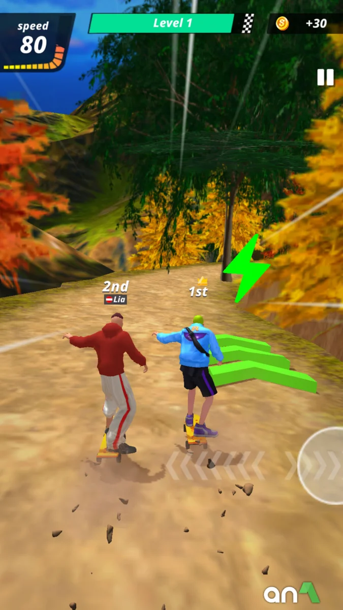 Downhill Racer gameplay screenshot 5