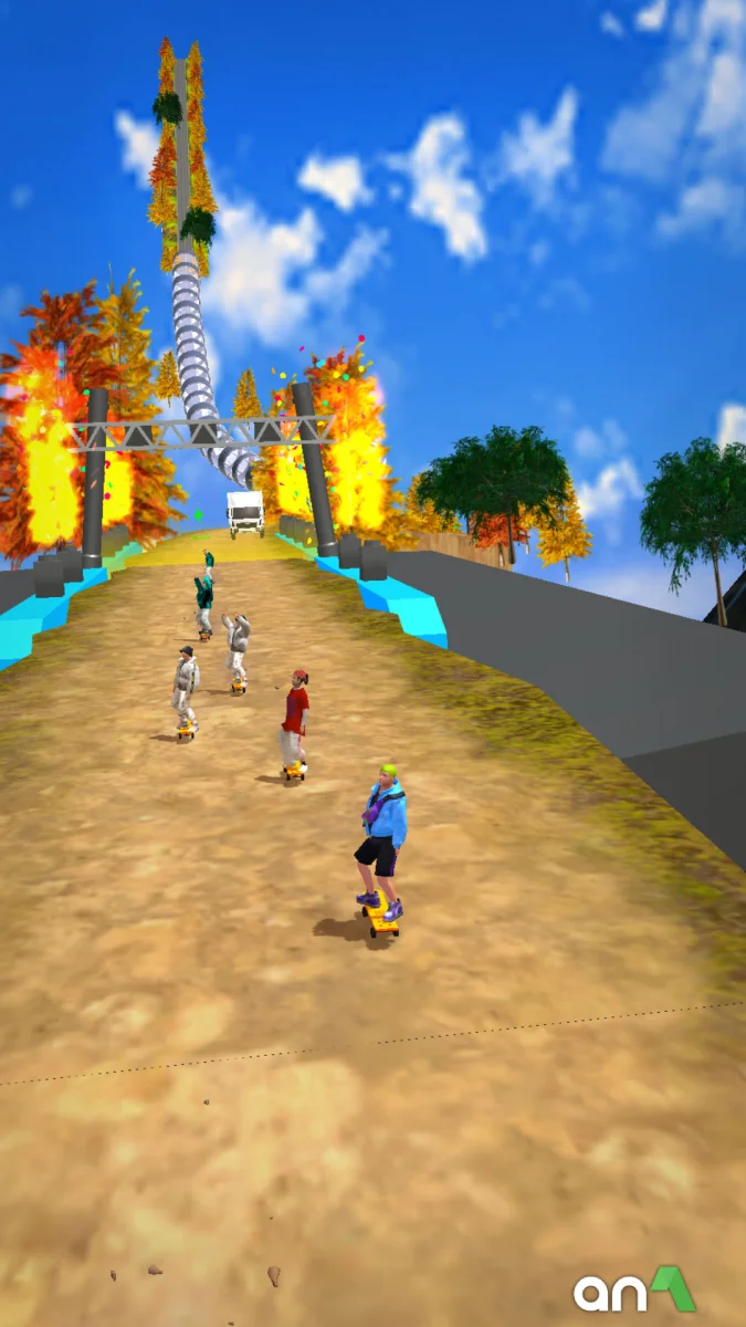 Downhill Racer gameplay screenshot 6