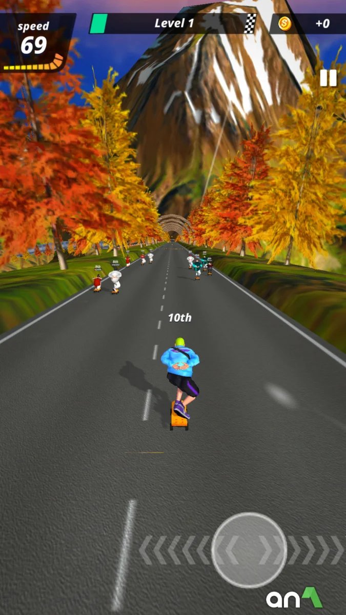 Downhill Racer gameplay screenshot 1