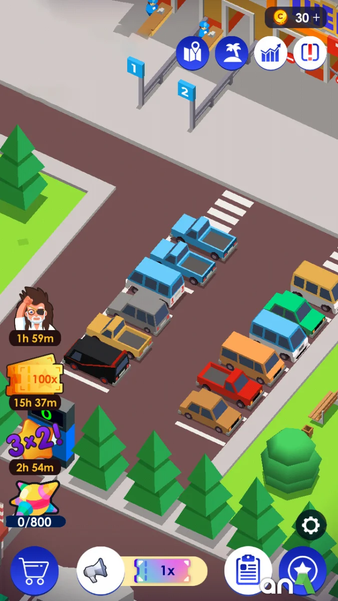 Скриншот 5 Idle Theme Park Tycoon