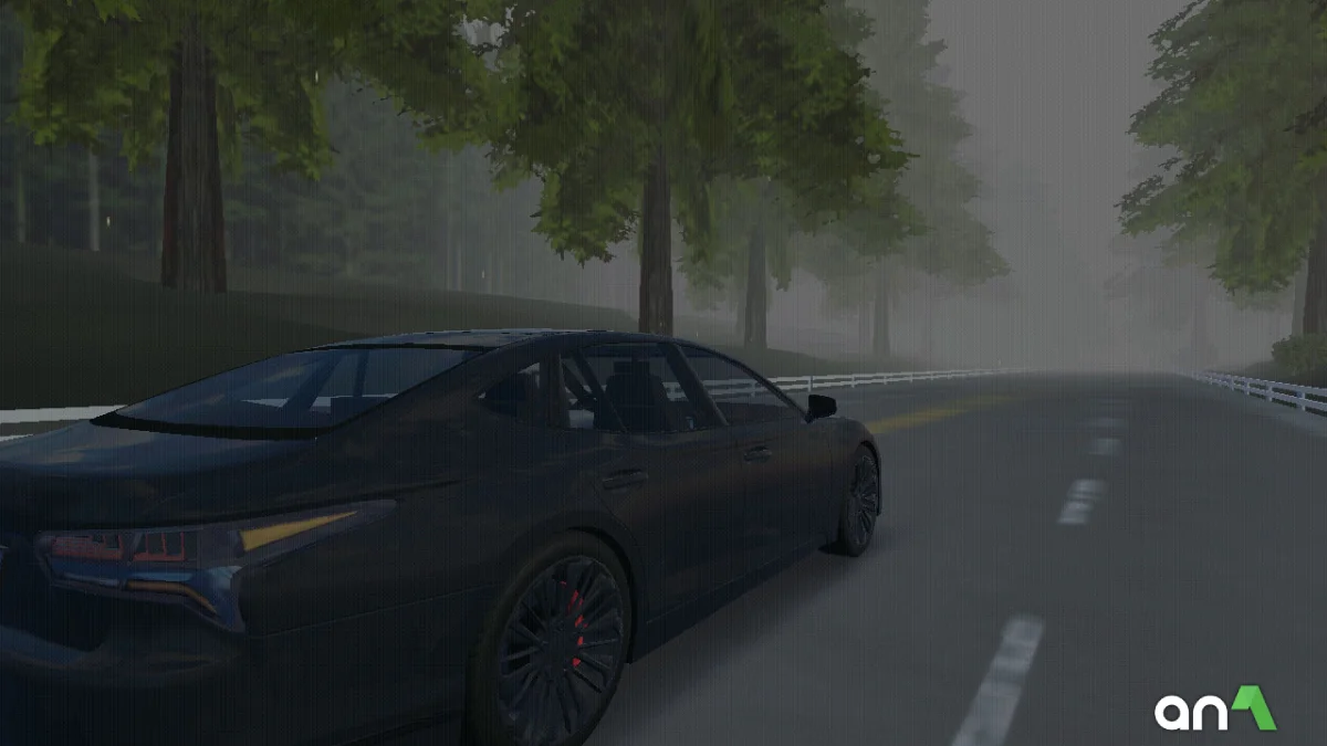 Captura de pantalla 1 de la jugabilidad de Traffic Racer Pro