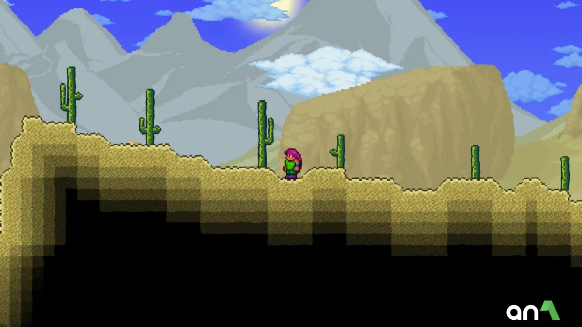 Terraria gameplay screenshot 2