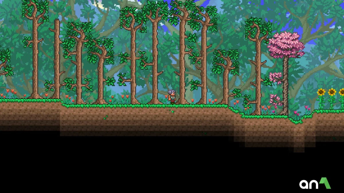 Terraria gameplay screenshot 1