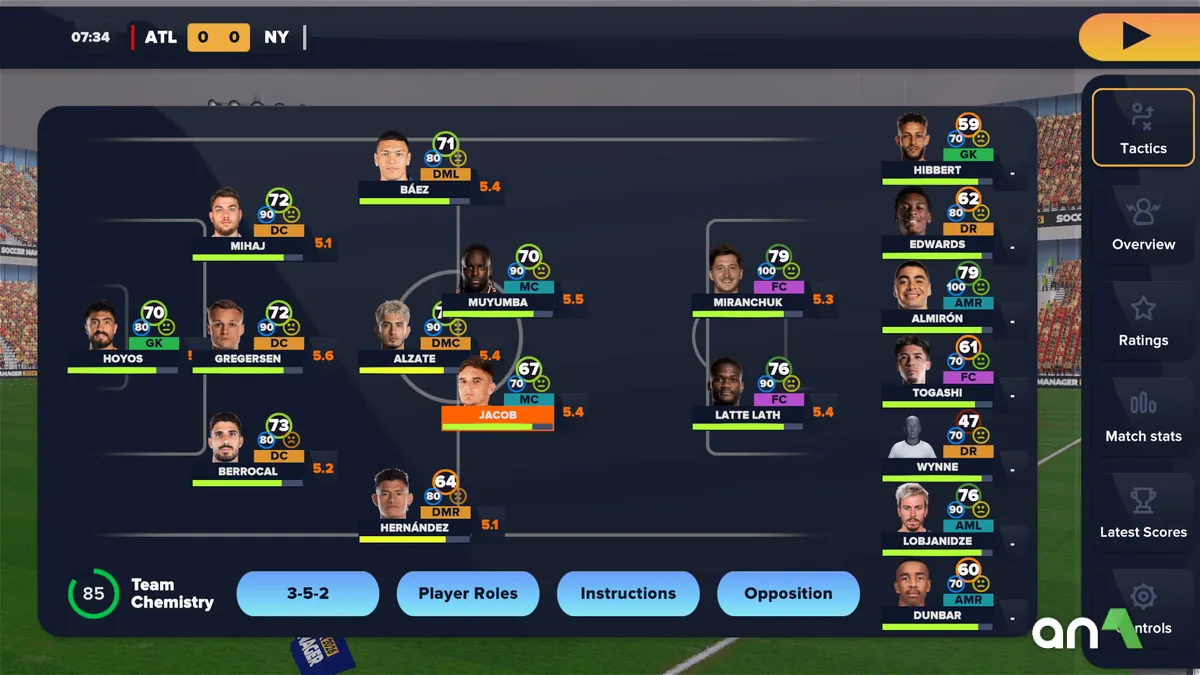 Soccer Manager 2027 - Screenshot 2
