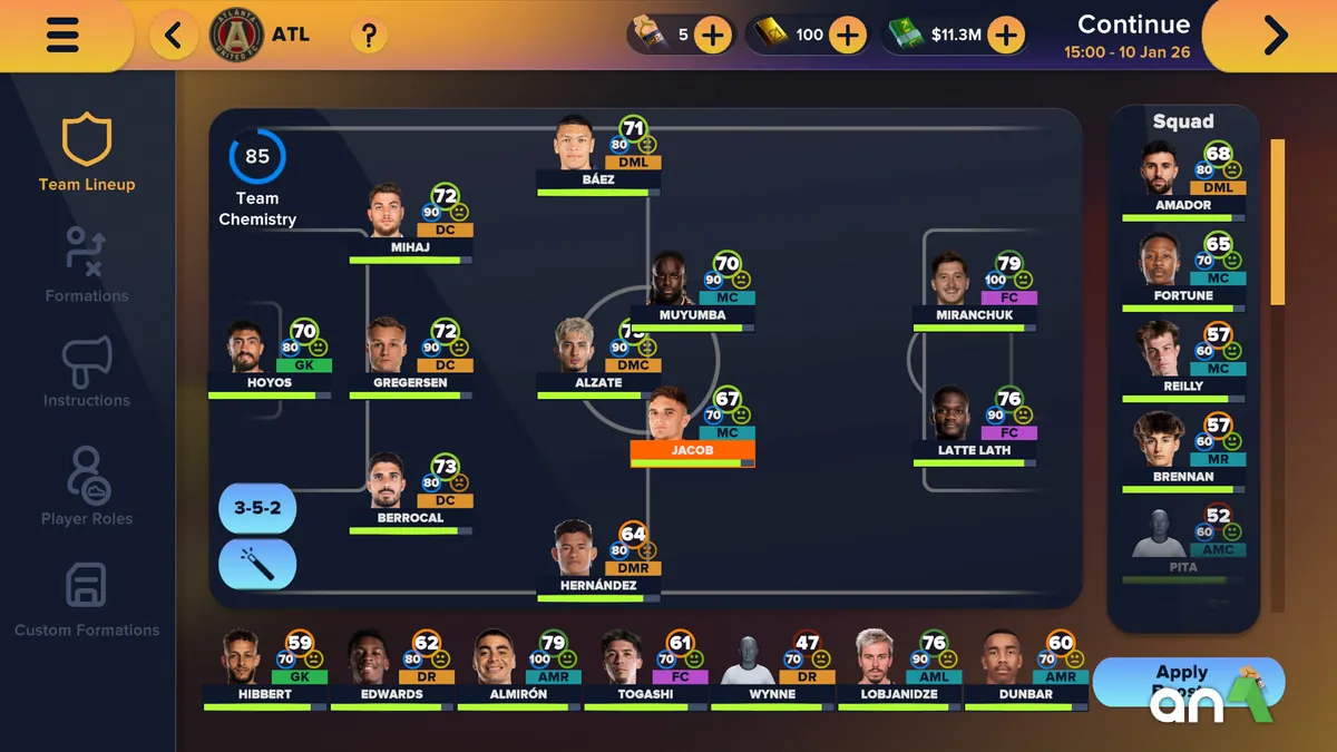 Soccer Manager 2027 - Screenshot 4
