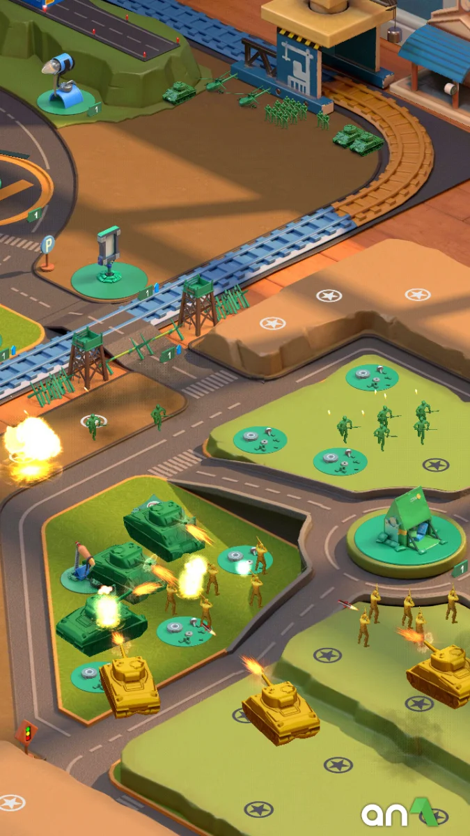 TOY WARS - Army Men Strike preview screenshot 2