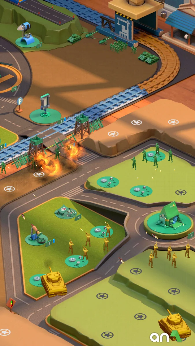 TOY WARS - Army Men Strike preview screenshot 1