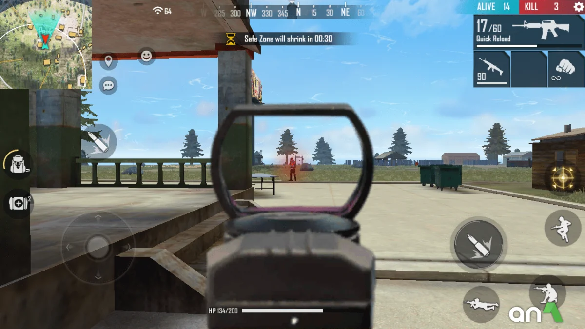 Garena Free Fire x NARUTO SHIPPUDEN gameplay preview 3