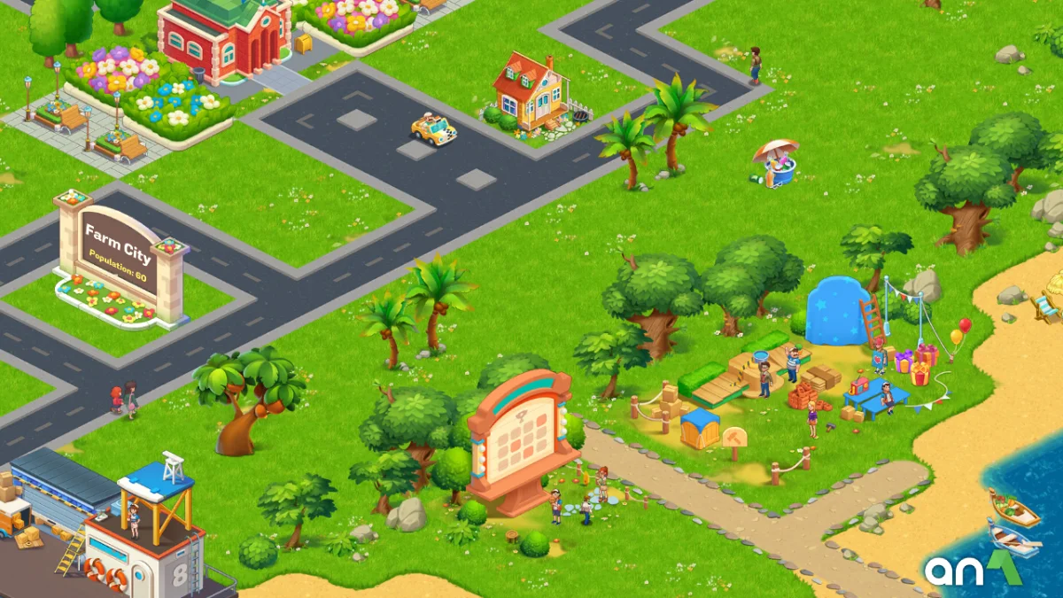 Farm City: Farming & Building screenshot 2