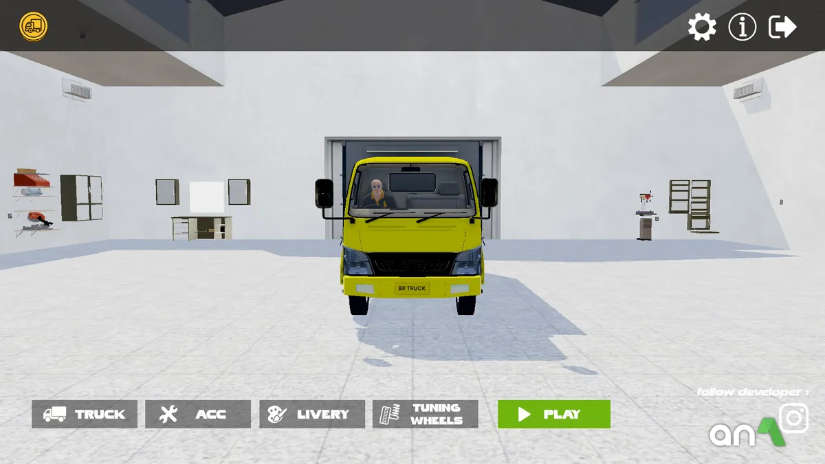 BR Truck Simulator Indonesia Screenshot 1