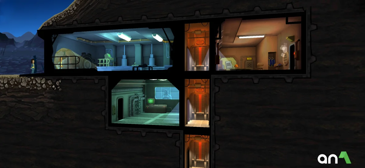 Tangkapan layar Fallout Shelter 1
