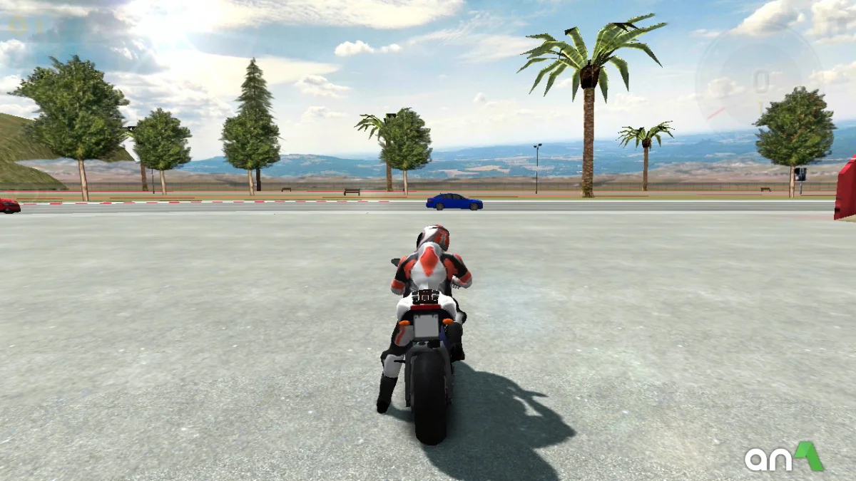 Captura de pantalla del gameplay de Xtreme Motorbikes 1