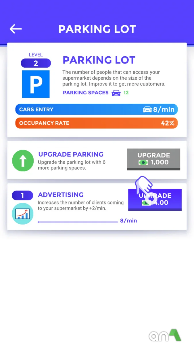 Idle Supermarket Tycoon Screenshot 5