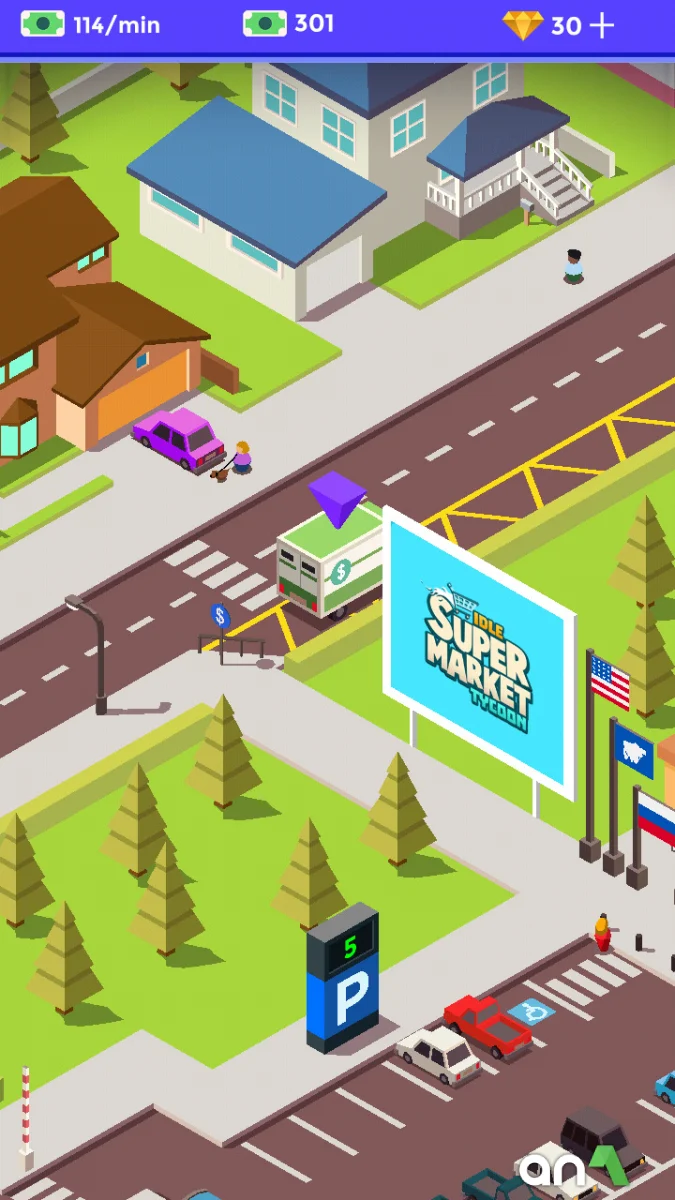 Idle Supermarket Tycoon Screenshot 4