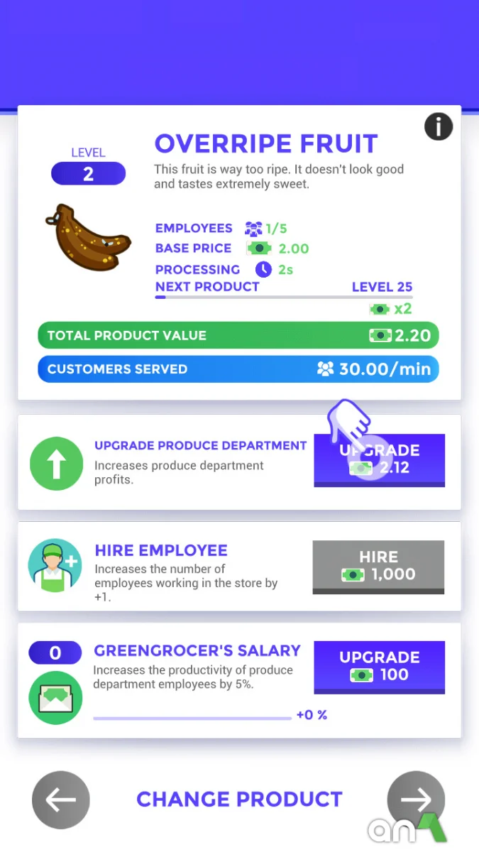 Idle Supermarket Tycoon Screenshot 3
