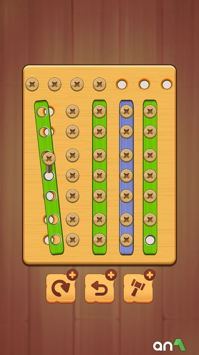Wood Nuts & Bolts Puzzle screenshot 3