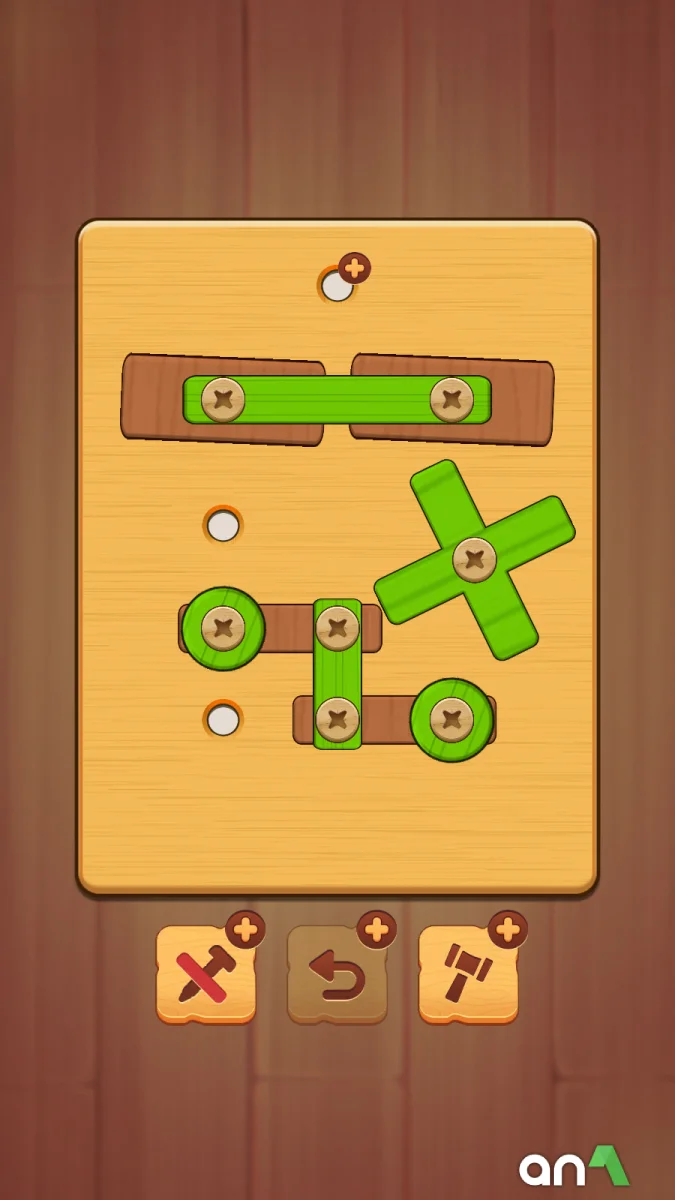Wood Nuts & Bolts Puzzle screenshot 6